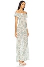 view 2 of 3 x REVOLVE Camille Maxi Dress in Teal Floral