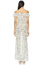 view 3 of 3 x REVOLVE Camille Maxi Dress in Teal Floral