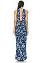 view 4 of 4 x REVOLVE Avery Gown in Blue Floral