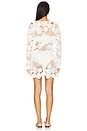 view 3 of 3 x REVOLVE Luciele Hand Crochet Dress in Ivory