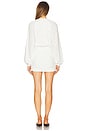 view 3 of 3 x REVOLVE Chloe Mini Dress in White
