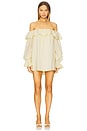 view 1 of 4 x REVOLVE Abby Mini Dress in Butter Yellow