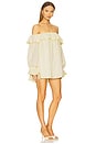 view 2 of 4 x REVOLVE Abby Mini Dress in Butter Yellow