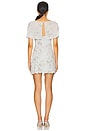 view 4 of 5 x REVOLVE Blaire Embroidered Mini Dress in Dusty Blue