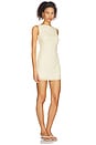 view 2 of 4 x REVOLVE Maggie Mini Dress in Butter Yellow Plaid