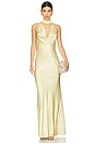 view 1 of 3 x REVOLVE Amelia Gown in Butter Yellow