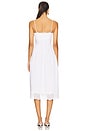 view 3 of 3 x REVOLVE Maxine Midi Dress in White