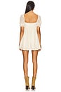 view 3 of 4 x REVOLVE Beth Embroidered Mini Dress in Sand