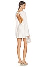 view 3 of 4 x REVOLVE Gracie Jacquard Mini Dress in Ivory