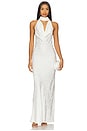 view 1 of 4 x REVOLVE Amelia Gown in Ivory Jacquard