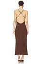 view 3 of 3 x REVOLVE Remi Slip Dress in Black & Brown