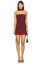 view 1 of 5 x REVOLVE Alice Mini Dress in Deep Red