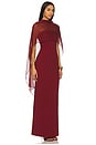 view 3 of 4 x REVOLVE Bryce Gown in Wine Red