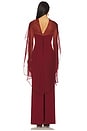 view 4 of 4 x REVOLVE Bryce Gown in Wine Red