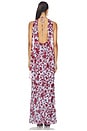 view 4 of 4 x REVOLVE Avery Gown in Blue & Red Floral