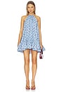 view 1 of 3 x REVOLVE Florence Mini Dress in Blue Polka Dot