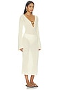 view 2 of 3 ROBE AVERI in Pale Yellow