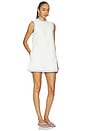 view 2 of 4 x REVOLVE Ava Mini Dress in White & Blue