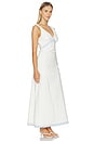 view 2 of 4 ROBE AVA in White & Blue