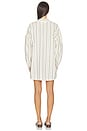 view 3 of 4 x REVOLVE Amelia Mini Dress in Brown Stripe