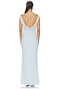 view 4 of 3 VESTIDO GAIA in Blue Mist