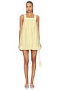 view 1 of 4 x REVOLVE Leah Voile Mini Dress in Baby Yellow