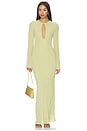 view 1 of 3 x REVOLVE Galea Maxi Dress in Chartreuse