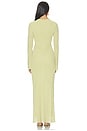 view 3 of 3 x REVOLVE Galea Maxi Dress in Chartreuse