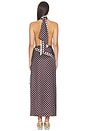 view 3 of 4 x REVOLVE Porsha Midi Dress in Brown & Ivory Dot