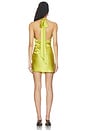 view 5 of 4 x REVOLVE Ellie Halter Mini Dress in Chartreuse