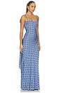 view 4 of 4 x REVOLVE Christy Gown in Blue Dot