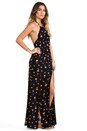 view 2 of 6 Onyx Gown in Giraffe Print
