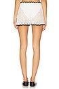 view 4 of 6 x REVOLVE Holly Hand Crochet Short in Ivory & Black