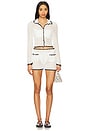 view 5 of 6 x REVOLVE Holly Hand Crochet Short in Ivory & Black