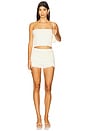 view 5 of 6 x REVOLVE Faye Smocked Short in Ivory
