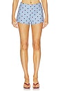 view 1 of 6 FLORENCE ショートパンツ in Blue Polka Dot