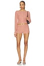 view 5 of 6 x REVOLVE Isabel Terry Short in Vintage Orange Stripe