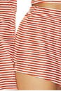 view 6 of 6 x REVOLVE Isabel Terry Short in Vintage Orange Stripe