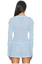 view 3 of 5 CÁRDIGAN ALLAYIA in Baby Blue