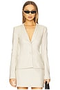 view 1 of 4 x REVOLVE Krista Linen Blazer in Beige