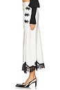 view 3 of 6 x REVOLVE Camila Midi Skirt in Ivory & Black