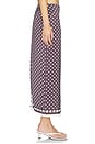 view 3 of 6 x REVOLVE Porsha Midi Skirt in Brown & Ivory Dot