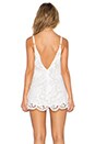 view 3 of 4 Ryder Romper in White Lace