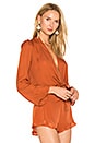 view 2 of 4 BLUSA MEDICI in Burnt Orange