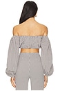 view 3 of 5 x REVOLVE Liz Top in Black & White Gingham