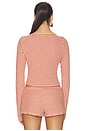 view 3 of 5 x REVOLVE Isabel Terry Cardigan in Vintage Orange Stripe