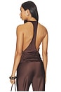 view 1 of 4 WILLOW  탑 in Chocolate Brown