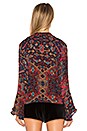 view 3 of 4 Radical Blouse in Carpet Print