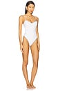 view 2 of 4 x REVOLVE Sherry One Piece in Ivory & Blue Ditsy