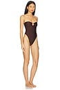 view 2 of 3 x REVOLVE Celeste One Piece in Chocolate Brown